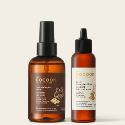 Combo phục hồi tóc hư tổn từ dầu sa-chi