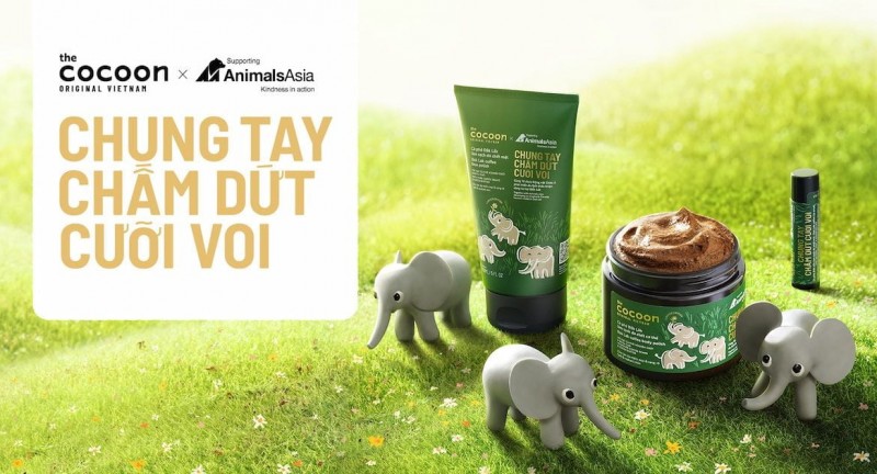 Cocoon x AAF: Chung tay chấm dứt cưỡi voi cùng Tổ chức Động vật Châu Á